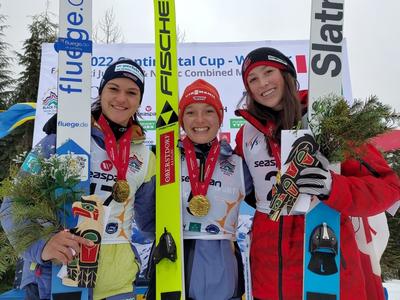 Zwei Siege für Katharina Althaus in Whistler