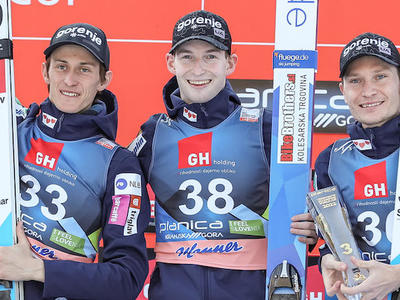 フライングW杯プラニツァ個人第1戦 スロベニアが上位独占