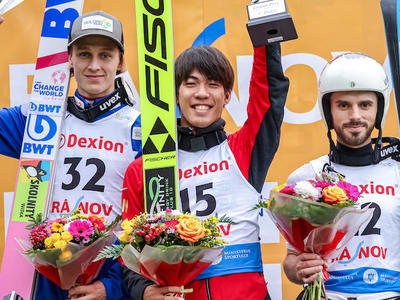 男子ルシュノフ大会 二階堂初優勝！団体はオーストリアＶ、日本3位