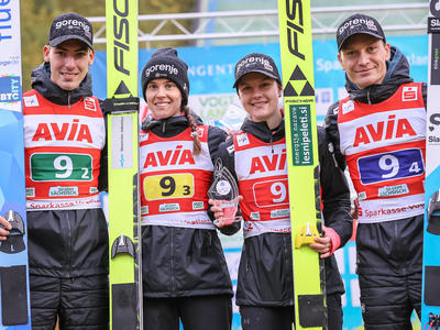 Norwegen gewinnt Mixed Team Thriller von Klingenthal