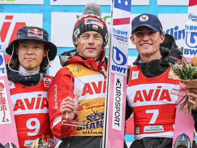 クリンゲンタール男子個人 クバツキＶ、小林陵侑2位