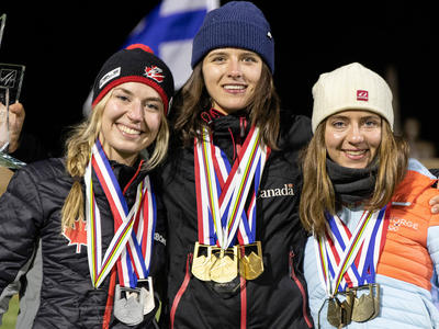 Abigail Strate gewinnt 3x in Lake Placid