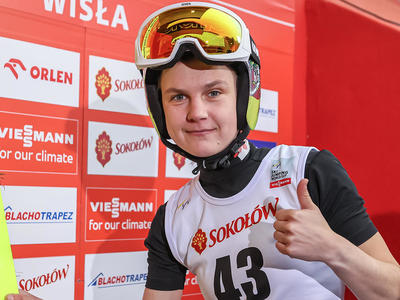 今季最初のW杯女子予選 クリネッチが1位
