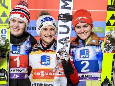 W杯女子リュブノ第2戦 ピンケルニッヒＶでシルベスターツアー制覇