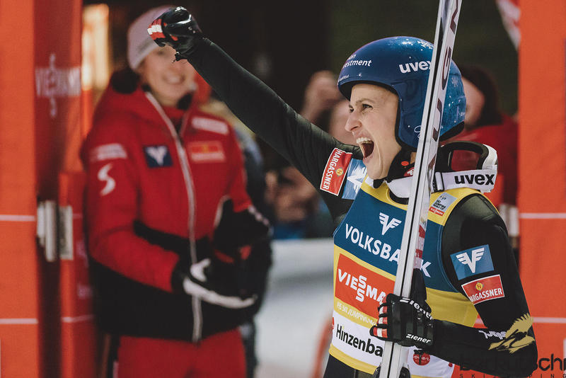 W杯女子ヒンツェンバッハ第1戦 ピンケルニッヒ優勝