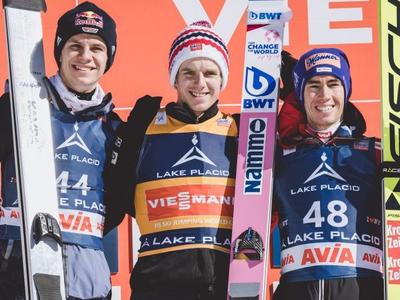 W杯男子レイクプラシッド個人第2戦 グランルードが優勝