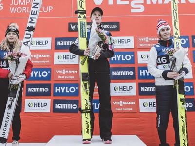 W杯女子オスロ第2戦 クリネッチが勝利