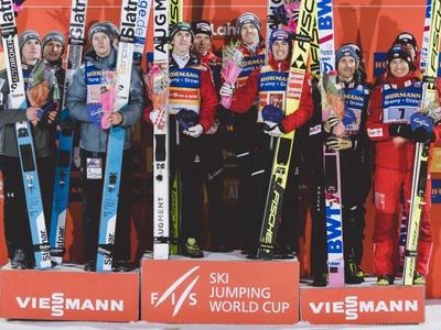 W杯男子ラハティ団体戦 オーストリアが優勝