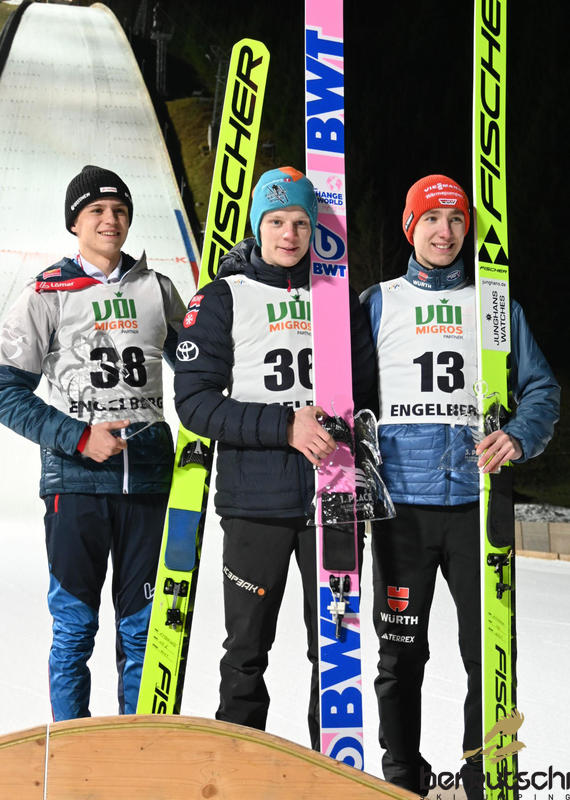 Podium am Mittwoch