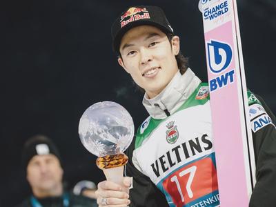 Lanisek gewinnt Neujahrsspringen vor Kobayashi und Wellinger