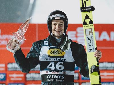 Andreas Wellinger gewinnt am Sonntag in Willingen