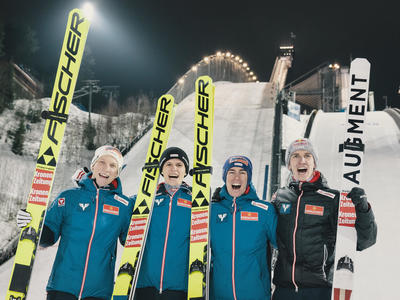 Team Norwegen in Lahti bärenstark