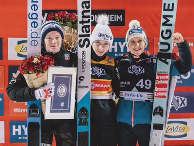 W杯女子トロンハイムLH戦 ニカ・プレウツが優勝