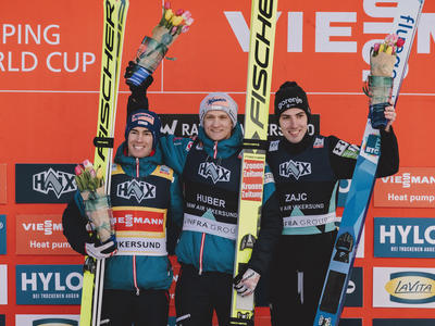 Kraft und Huber dominieren Vikersund