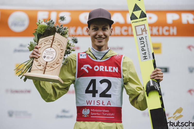 Gregor Deschwanden aus der Schweiz landete auf Platz drei