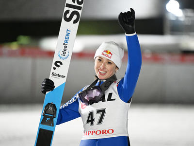 W杯女子札幌第1戦 ルティートが優勝