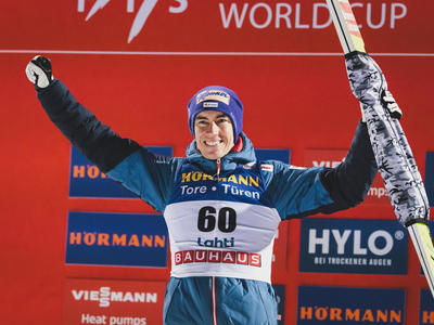 Anze Lanisek gewinnt in Lahti
