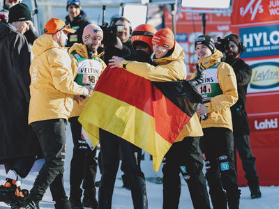 Slowenien gewinnt Super-Team Event in Lahti