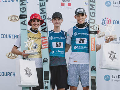 クールシュヴェル2日目 バッハリンガーとストレートが勝利