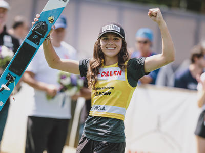 Nika Prevc gewinnt in Wisla