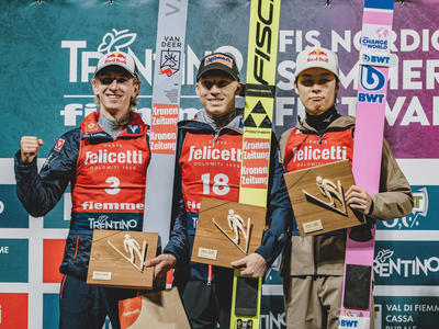 Strate und Hörl gewinnen Generalprobe von der Normalschanze