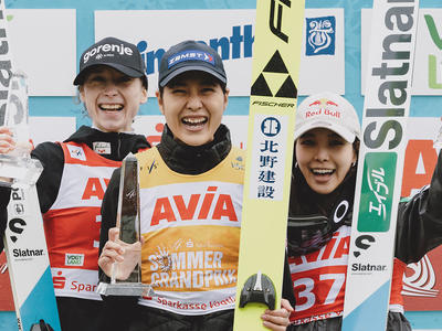 女子夏季個人最終戦 丸山希が快勝、伊藤有希3位