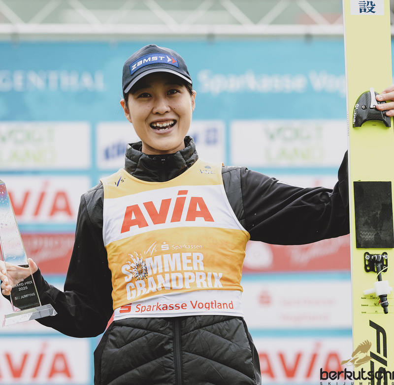 女子夏季個人最終戦 丸山希が快勝、伊藤有希3位
