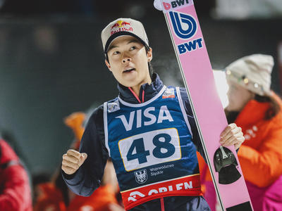 Domen Prevc gewinnt in Wisla vor Phillip Raimund