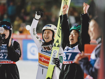 Nozomi Maruyama wygrywa w piątek w Klingenthal
