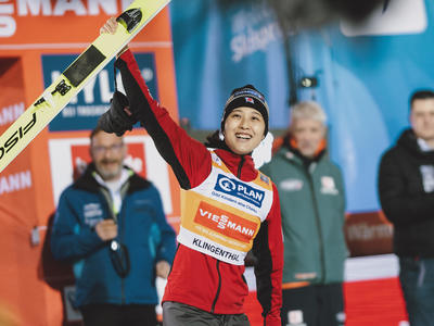 W杯クリンゲンタール女子第1戦 丸山希が勝利