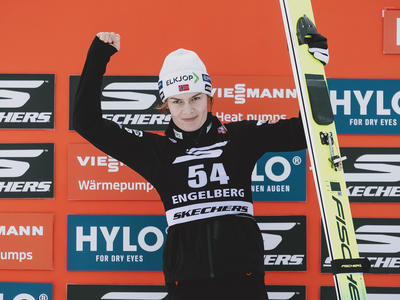Nika Prevc gewinnt Engelberg - Schmid feiert Podium