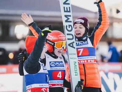 Skispringen wird zum Family-Business
