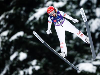 W杯女子リュブノ第1戦 ニカ・プレウツ連勝3に