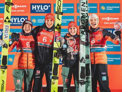 Slowenien gewinnt Mixed Team nach einem Durchgang