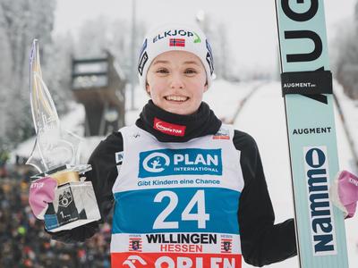 Eirin Maria Kvandal gewinnt am Samstag in Willingen