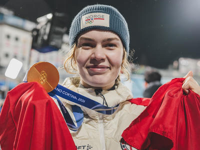 Anna Odine Stroem ist Olympiasiegerin