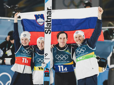 Gold für Mixed Team aus Slowenien