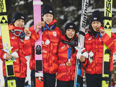 Gold für Mixed Team aus Slowenien