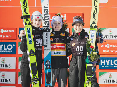 Weltcup Skispringen Frauen in Lahti: Prevc dominiert erneut – starke Sprünge auf der Großschanze   