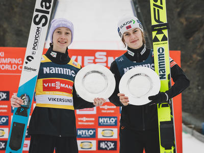 Kvandal gewinnt zweites Skifliegen nach einem Durchgang