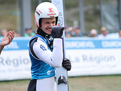 Daniel Tschofenig gewinnt auch zweiten Grand Prix in Courchevel